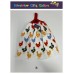 Crochet Top Hand Towel / Tea Towel - Chooks Crochet Top Hand Towel / Tea Towel - Chooks